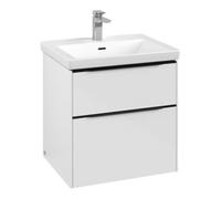 Villeroy & Boch V&B Meuble sous lavabo Subway 3.0 57,2x57,6x47,8cm, m LE/Gr vo b, Bri wh. Quantité:1