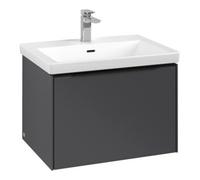 Villeroy & Boch V&B Meuble sous-lavabo Subway 3.0 62,2x42,9x47,8cm, o LE/Gr vo bla, graph. Quantité:1