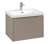 Villeroy & Boch Subway 3.0 - Meuble sous vasque avec 1 tiroir 622x432x478mm taupe/taupe