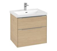 Villeroy & Boch V&B Meuble sous lavabo Subway 3.0 62,2x57,6x47,8cm, o LE/Gr AL brillant, Nord Oa Quantité:1