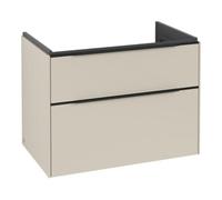 Villeroy und Boch Subway 3. 1930 C57401VN 77,2x57,6x47,8cm, sans LED / poignée Volcano noir, gris cachemire