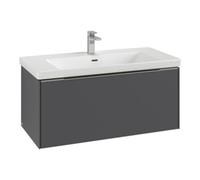 Villeroy & Boch V&B Meuble sous-lavabo Subway 3.0 97,3x42,9x47,8 cm, o LE/Gr mon., graph. Quantité:1