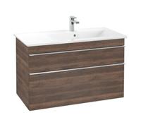 Villeroy & Boch V&B Meuble sous lavabo VENTICELLO 95,3x59x50,2 cm, D, gris clair, Ariz. Oa Quantité:1