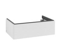Villeroy & Boch V&B Meuble sous-vasque Antao 78,8x25,6x49,6cm, avec éclairage tiroir, façade, blanc brillant Lac Quantité:1