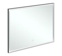 Villeroy & Boch V&B Miroir Subway 3.0 cadre alu, 100x75x4,75 cm, noir mat/we ma Quantité:1