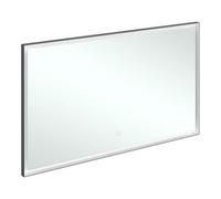 Villeroy & Boch V&B Miroir Subway 3.0 cadre alu, 130x75x4,75 cm, noir mat/we ma Quantité:1