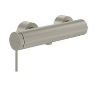 Villeroy und Boch Loop + Friends mitigeur de douche TVS10630115364 avec protection anti-retour, montage mural, nickel brossé noir