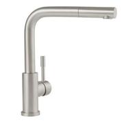 Villeroy & Boch V&B Mitigeur évier Steel Shower ND, 7,9 l/m, extractible, inox massif Quantité:1