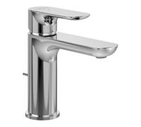 Villeroy & Boch V&B Mitigeur lavabo à levier unique O.Novo Cold Start avec garniture de vidage à tige, chrome Quantité:1