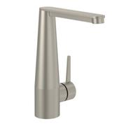 Villeroy und Boch Conum monocommande mitigeur lavabo TVW12700400064 avec push-open garniture de vidange , nickel brossé noir