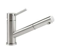 Villeroy & Boch V&B Mitigeur monocommande d'évier Como Shower ND, 8 l/m, extractible, inox massif Quantité:1