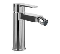 Villeroy & Boch V&B Mitigeur monocommande pour bidet Architectura avec tirette et garniture de vidage, chrome Quantité:1