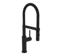 Villeroy & Boch V&B Mitigeur monocommande pour évier Steel Expert 2.0 noir mat, régulateur de jet pivotant Quantité:1