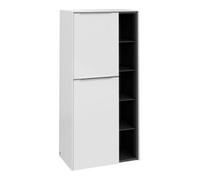 Villeroy & Boch V&B Mittelschrank Subway 3.0 57,4x120x36,2cm, porte G/Gr AL g, blanc brillant Quantité:1