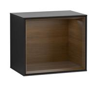 Villeroy & Boch V&B Module d'étagère Finion 41,8x35,6x27cm, chêne sauvage, bleu mat Lac Quantité:1