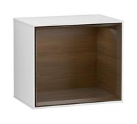 Villeroy & Boch V&B Module d'étagère Finion 41,8x35,6x27cm, chêne sauvage verni, blanc mat Lac Quantité:1