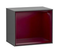 Villeroy & Boch V&B Module d'étagère Finion 41,8x35,6x27cm, Étagère Peo m, Anthracite mat Quantité:1