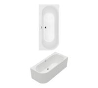 Villeroy & Boch V&B Oberon Baignoire rectangulaire 180x80x62cm, acrylique, droite, blanc Quantité:1