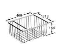 Villeroy & Boch V&B Panier à fil en acier inoxydable Quantité:1