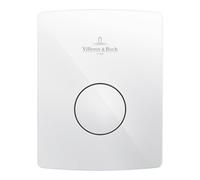Villeroy & Boch V&B Plaque de commande urinoir ViConnect U100 12,6x16,2x1,7cm, plastique, blanc Quantité:1