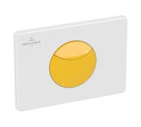 Villeroy & Boch V&B Plaque de commande WC E100 20,5x14,5x2,2 cm, KS, pour enfants, jaune soleil Quantité:1