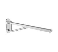 Villeroy et Boch Vicare design poignée pliante 92174361 85 cm, Inox chromé, avec support Inox