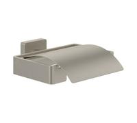 Villeroy & Boch V&B Porte-papier toilette Elements Striking 131x45x115mm, m D., nickel brossé noir Quantité:1