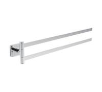 Villeroy & Boch V&B Porte-serviettes Elements Striking 410 mm, double bras, chrome Quantité:1