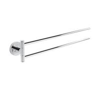 Villeroy & Boch V&B Porte-serviettes Elements Tender 400 mm, double bras, pivotant, chrome Quantité:1