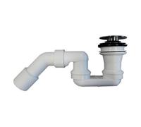 Villeroy & Boch V&B Push-to-Open Valve Theano chromé, sans fonction trop-plein Quantité:1