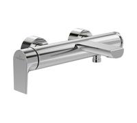 Villeroy und Boch Liberty Mitigeur de baignoire à levier unique TVT10700100061 avec inverseur anti-refoulement mural chromé