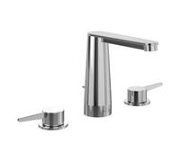 Villeroy & Boch V&B Robinet de lavabo 3 trous Conum avec garniture de vidage à tige, chrome Quantité:1