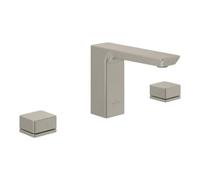 Villeroy & Boch V&B Robinet de lavabo 3 trous Subway 3.0 sortie fixe, sans garniture, nickel brossé bleu Quantité:1