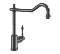 Villeroy & Boch V&B Robinet mitigeur évier Avia 2.0 11,2 l/m, flexible, anthracite Quantité:1