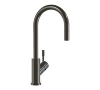 Villeroy & Boch V&B Robinet mitigeur évier Umbrella Flex 11,5 l/min, extensible, anthracite Quantité:1