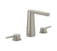 Villeroy & Boch V&B Robinetterie Lavabo 3 Trous Conum avec Tirette - ALG, inox brossé bleu Quantité:1