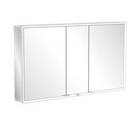 Villeroy & Boch V&B Spiegelschrank MY VIEW NOW 130x75x16,8cm, LED, 3 portes, allumage/extinction Quantité:1