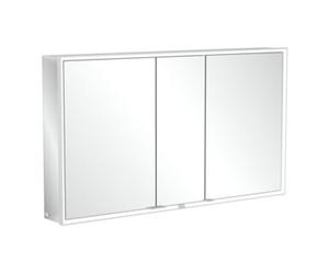 Villeroy & Boch V&B Spiegelschrank MY VIEW NOW 130x75x16,8cm, LED, 3 portes, allumage/extinction Quantité:1