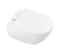 Villeroy & Boch V&B Subway 2.0 WC suspendu, cuvette à chasse profonde 37x56cm, D-Flush, sans rebord, blanc A-bac C+ Quantité:1