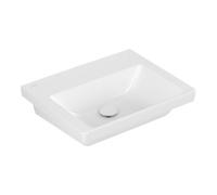 Villeroy & Boch V&B Subway 3.0 Lavabo 55x44 cm, carré, sans trop-plein, blanc C-plus Quantité:1