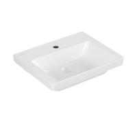 Villeroy & Boch V&B Subway 3.0 Lave-mains 50x40 cm, angle, avec trop-plein, blanc Quantité:1