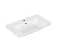 Villeroy & Boch V&B Subway 3.0 Meuble-lavabo 80x47 cm, angle, avec 1 tiroir/avec trop-plein, blanc Quantité:1