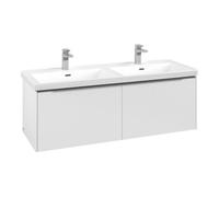 Villeroy und Boch Subway 3. 1930 C56700VF 127,2x42,9x47,8cm, sans LED / poignée aluminium brillant, blanc pur