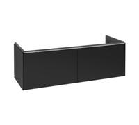 Villeroy & Boch V&B Subway 3.0 Meuble sous lavabo 127,2x42,9x47,8 cm, blanc mat/aluminium brillant, face bleue Quantité:1