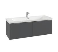 Villeroy & Boch V&B Subway 3.0 Meuble sous lavabo 127,2x42,9x47,8cm, m LE/Gr mon., gris so. Quantité:1