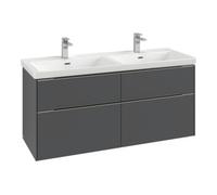 Villeroy & Boch V&B Subway 3.0 Meuble sous lavabo 127,2x56,6x47,8cm, o LE/Gr AL g, so gre. Quantité:1