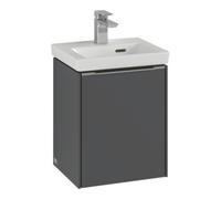 Villeroy & Boch V&B Subway 3.0 Meuble sous-lavabo 35,1x42,9x30,9cm, porte droite/grise, montage simple Quantité:1