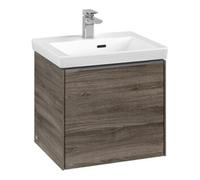 Villeroy & Boch V&B Subway 3.0 Meuble sous lavabo 47,3x42,9x40,8 cm, alu brillant, avec LE/Gr Quantité:1