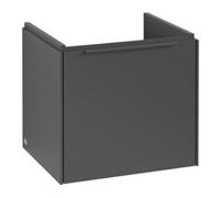 Villeroy & Boch V&B Subway 3.0 Meuble sous lavabo 47,3x42,9x40,8 cm, avec LE/Gr mon., graphite Quantité:1