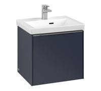 Villeroy & Boch V&B Subway 3.0 Meuble sous lavabo 47,3x42,9x40,8 cm, o LE/Gr AL brillant, Mar bleu Quantité:1